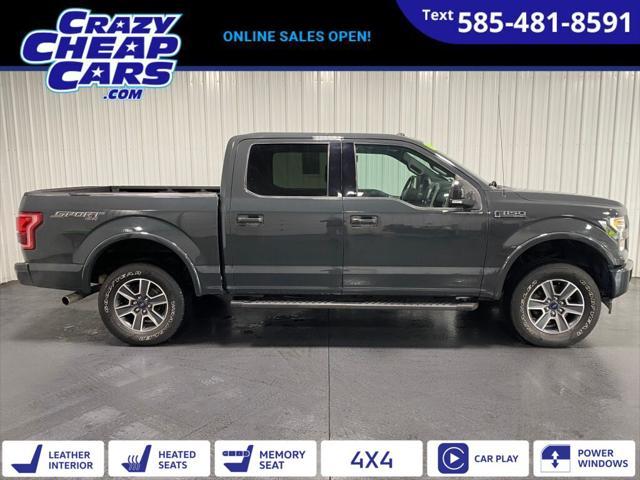 used 2017 Ford F-150 car, priced at $18,988