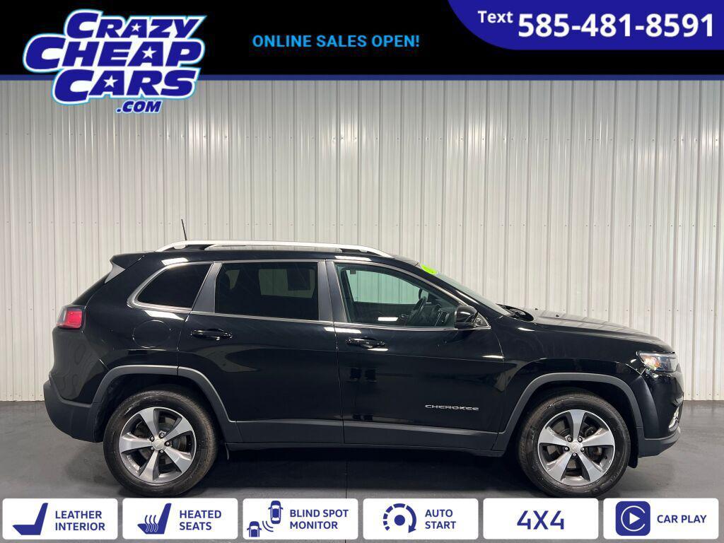 used 2019 Jeep Cherokee car, priced at $17,996