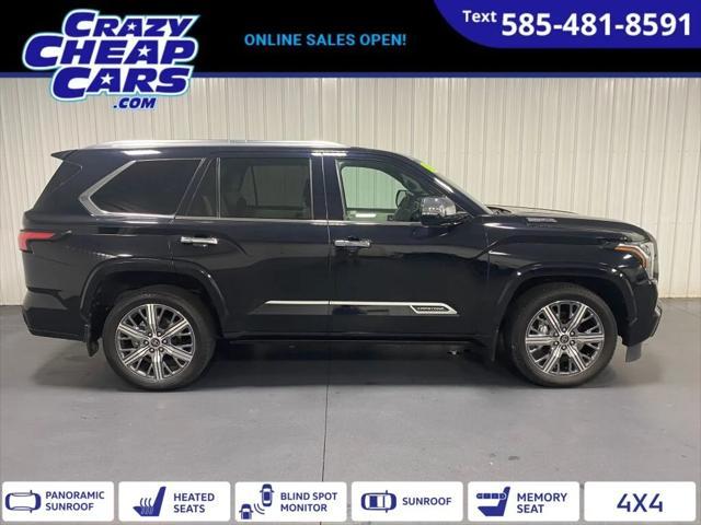 used 2024 Toyota Sequoia car, priced at $77,884