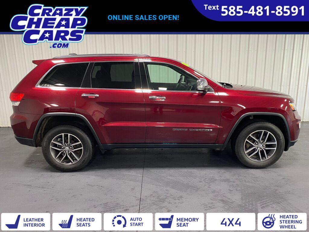 used 2017 Jeep Grand Cherokee car, priced at $17,496