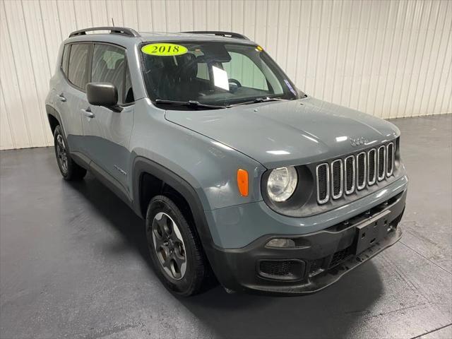 used 2018 Jeep Renegade car, priced at $15,596