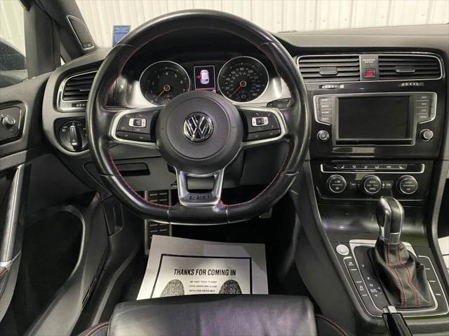 used 2017 Volkswagen Golf GTI car, priced at $16,883