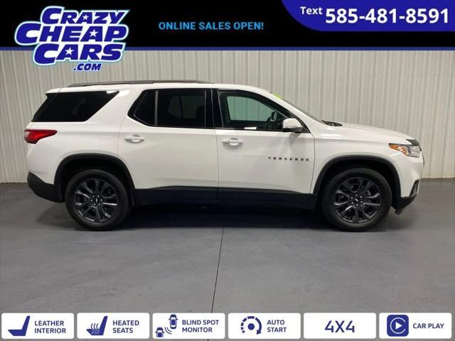 used 2021 Chevrolet Traverse car, priced at $32,974