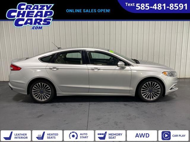 used 2018 Ford Fusion car, priced at $13,787