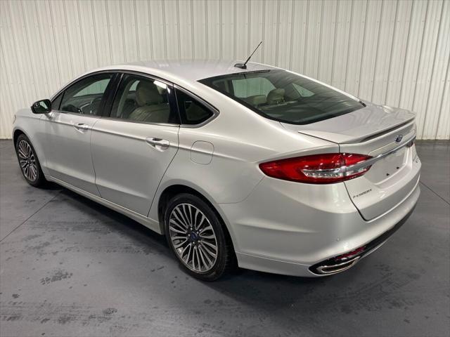 used 2018 Ford Fusion car, priced at $13,787