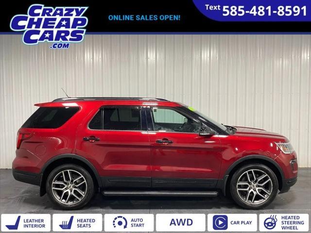 used 2018 Ford Explorer car, priced at $19,993