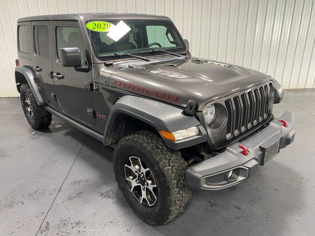 used 2020 Jeep Wrangler Unlimited car, priced at $32,988