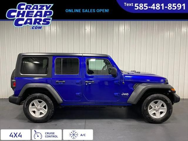 used 2020 Jeep Wrangler Unlimited car, priced at $25,889