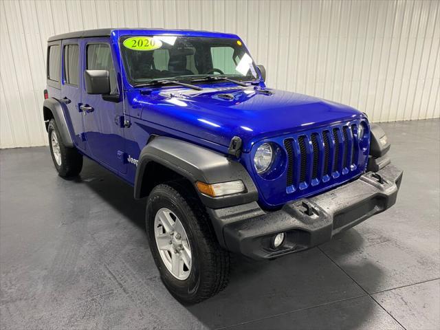 used 2020 Jeep Wrangler Unlimited car, priced at $25,889