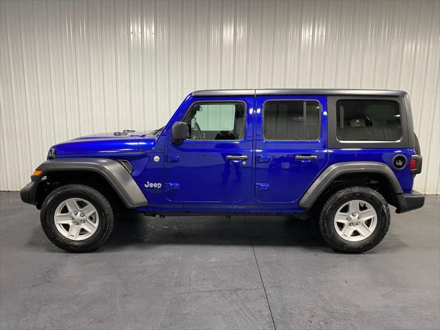 used 2020 Jeep Wrangler Unlimited car, priced at $25,889