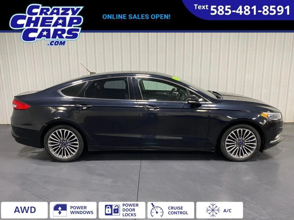 used 2017 Ford Fusion car, priced at $6,996