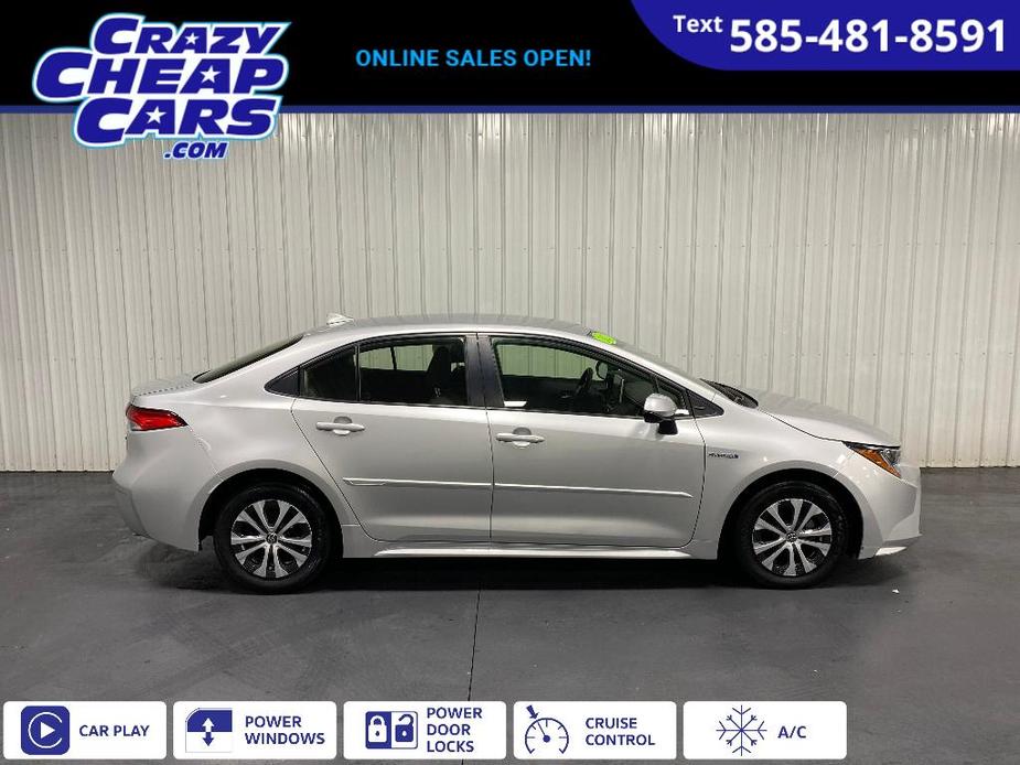 used 2021 Toyota Corolla Hybrid car, priced at $18,492
