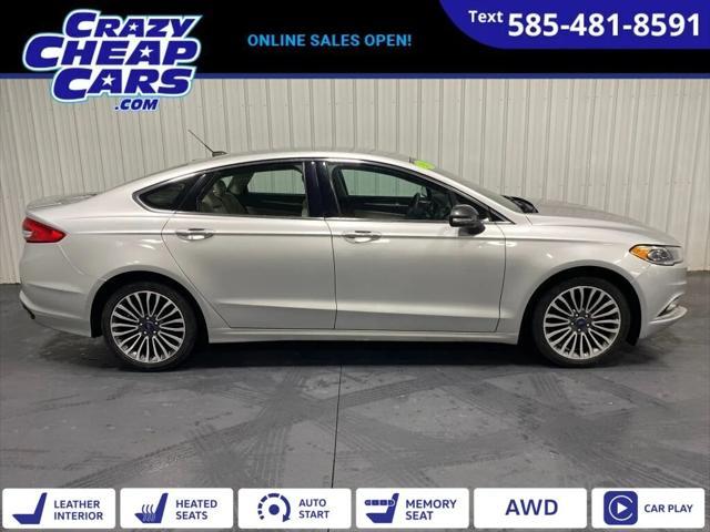 used 2018 Ford Fusion car, priced at $14,493