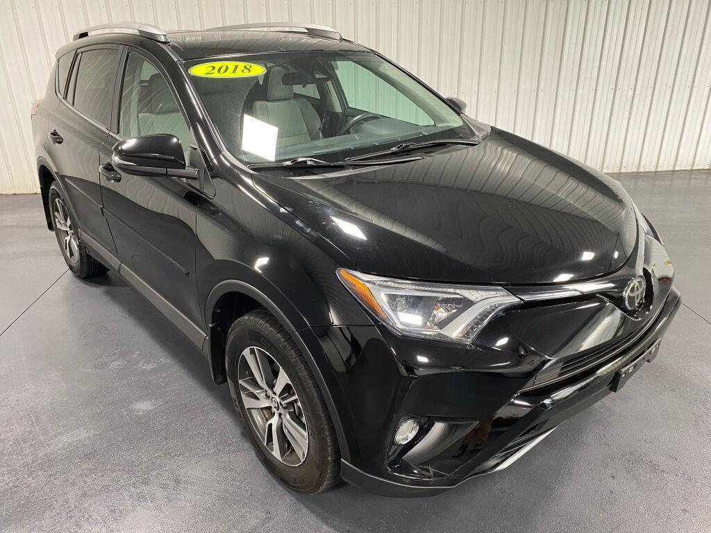 used 2018 Toyota RAV4 car, priced at $17,993