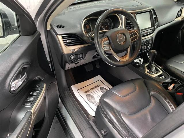 used 2017 Jeep Cherokee car, priced at $15,993