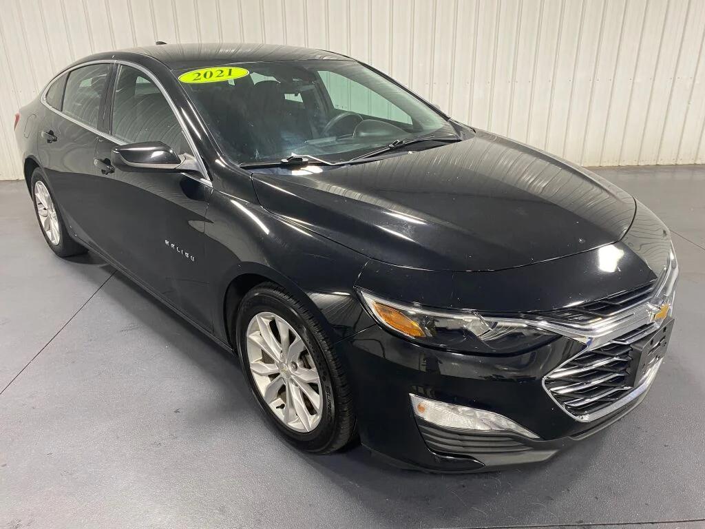 used 2021 Chevrolet Malibu car, priced at $16,672