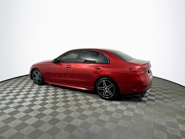 used 2022 Mercedes-Benz C-Class car, priced at $29,722
