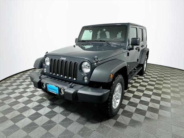 used 2017 Jeep Wrangler Unlimited car, priced at $21,497