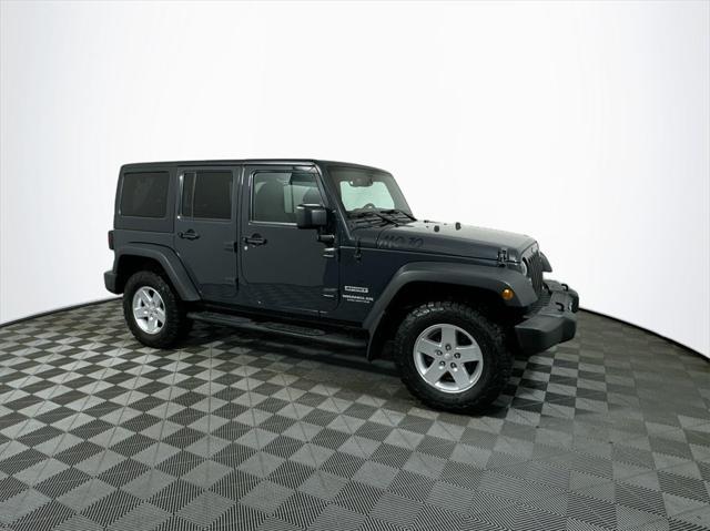 used 2017 Jeep Wrangler Unlimited car, priced at $21,497