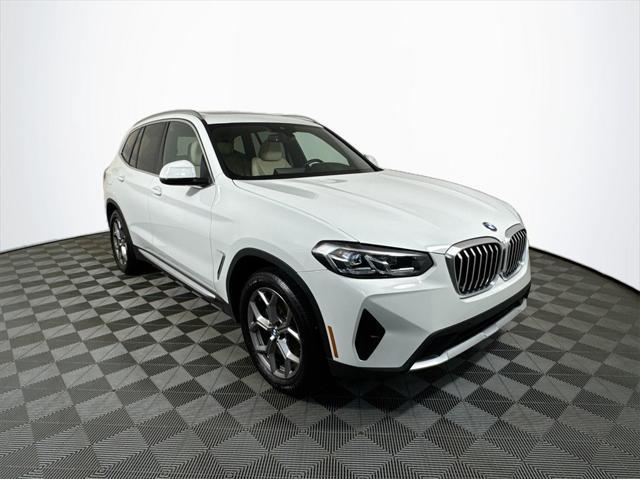 used 2022 BMW X3 car, priced at $33,842