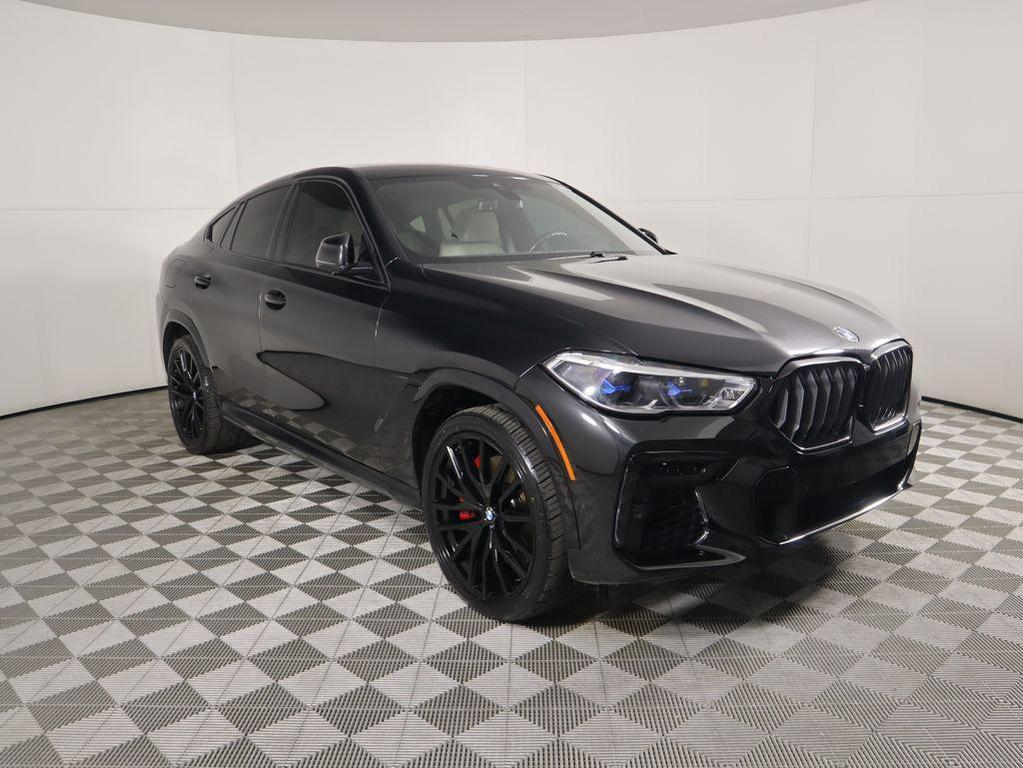 used 2022 BMW X6 car, priced at $49,700