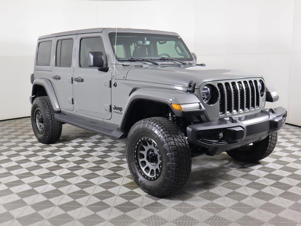 used 2021 Jeep Wrangler Unlimited car, priced at $35,700