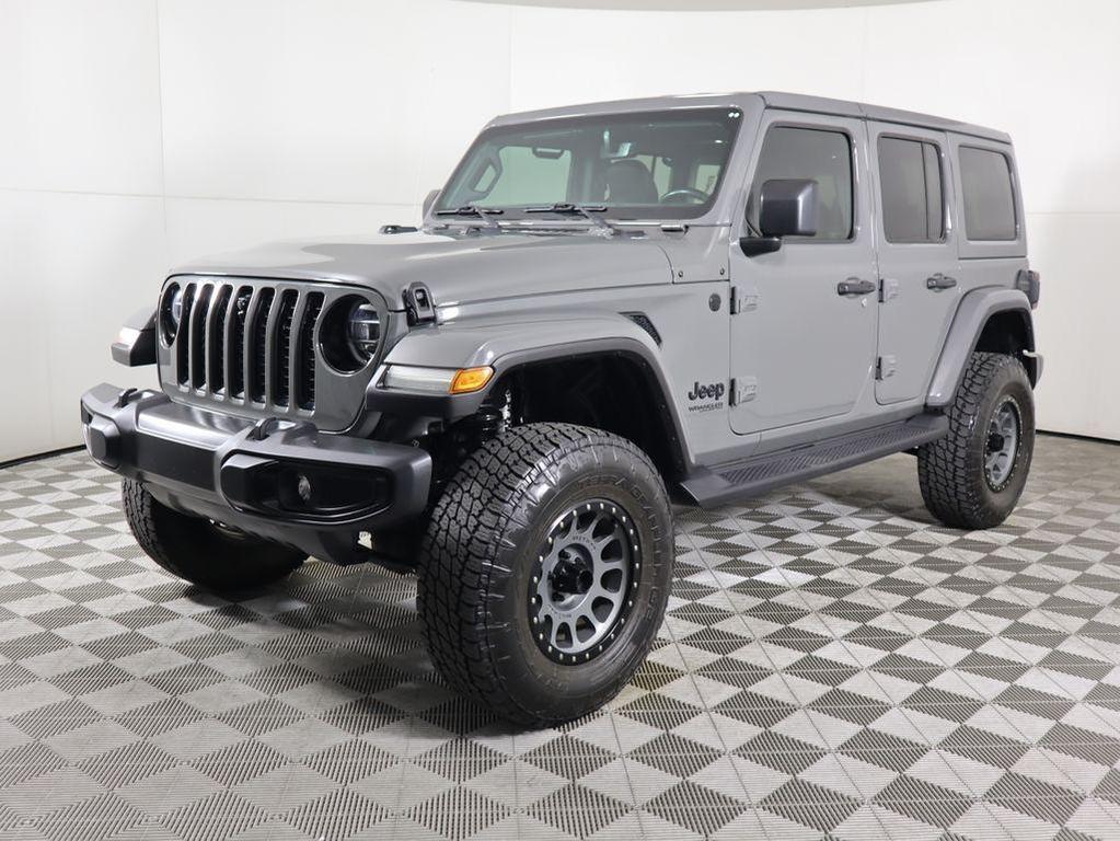 used 2021 Jeep Wrangler Unlimited car, priced at $35,700