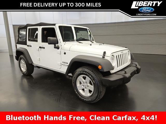 used 2018 Jeep Wrangler JK Unlimited car, priced at $23,468