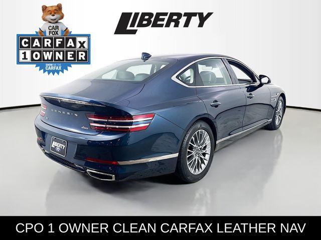 used 2023 Genesis G80 car, priced at $33,579