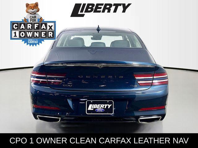 used 2023 Genesis G80 car, priced at $33,579