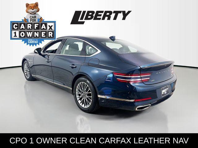 used 2023 Genesis G80 car, priced at $33,579