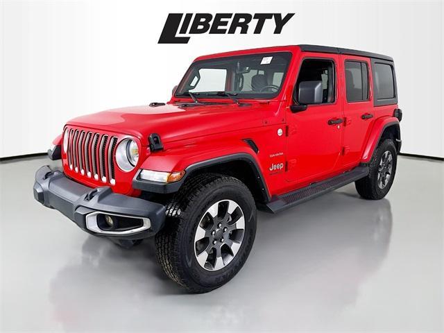 used 2022 Jeep Wrangler Unlimited car, priced at $34,992