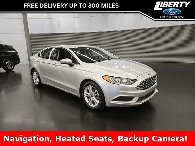 used 2018 Ford Fusion car, priced at $13,500