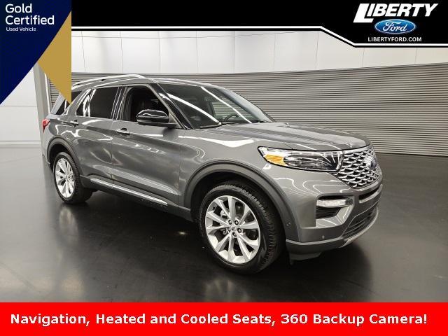 used 2021 Ford Explorer car, priced at $34,795