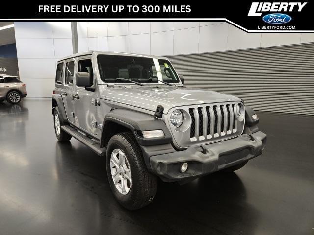 used 2019 Jeep Wrangler Unlimited car, priced at $23,414