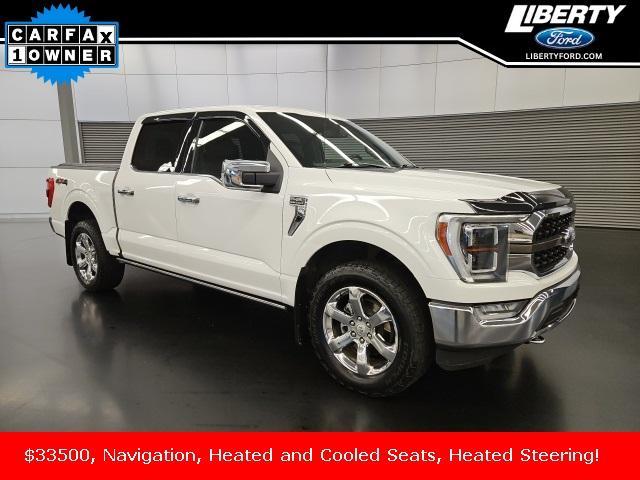 used 2021 Ford F-150 car, priced at $32,500