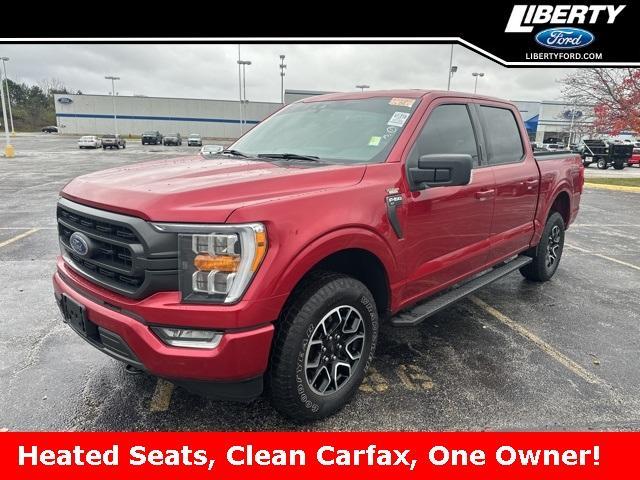 used 2021 Ford F-150 car, priced at $35,500