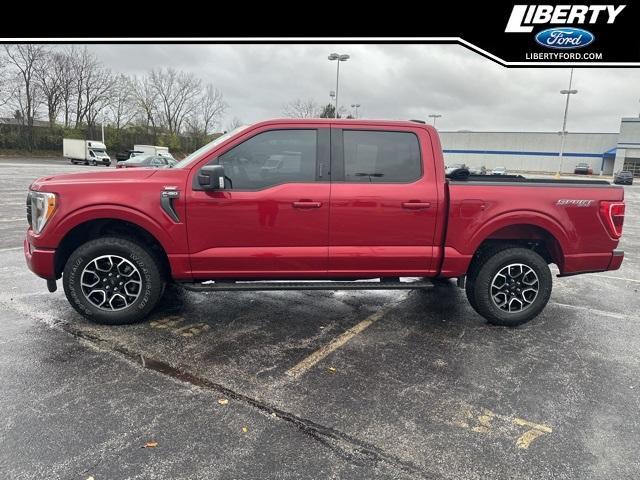 used 2021 Ford F-150 car, priced at $35,500