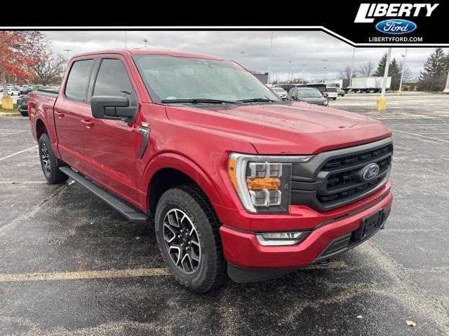 used 2021 Ford F-150 car, priced at $35,500