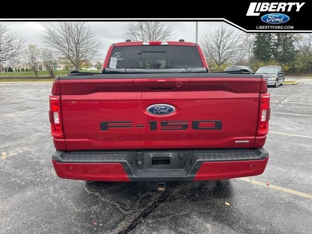 used 2021 Ford F-150 car, priced at $35,500