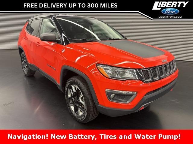 used 2018 Jeep Compass car, priced at $11,500