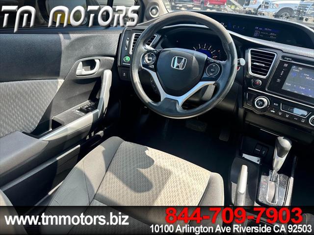 used 2015 Honda Civic car, priced at $9,390