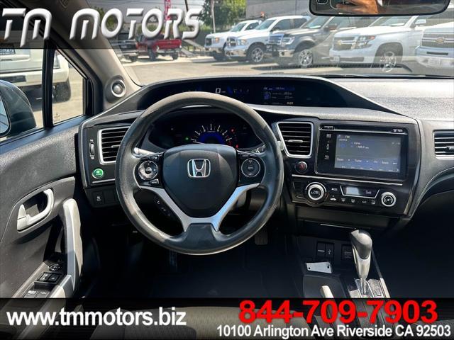 used 2015 Honda Civic car, priced at $9,390
