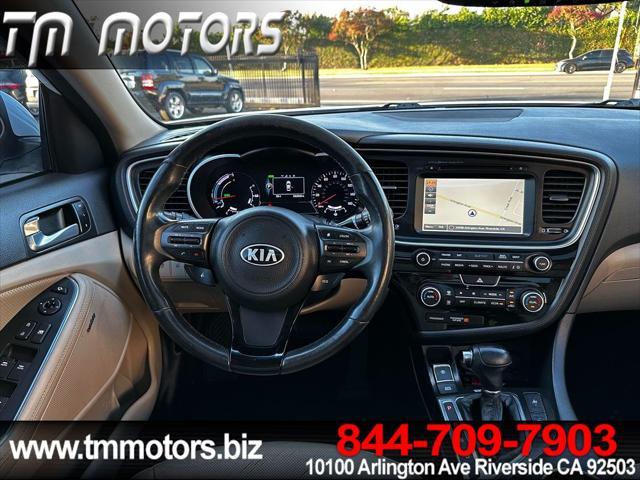 used 2014 Kia Optima Hybrid car, priced at $9,390