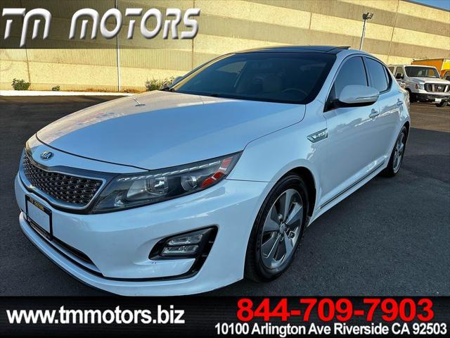 used 2014 Kia Optima Hybrid car, priced at $9,390