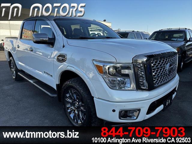 used 2017 Nissan Titan car, priced at $26,790