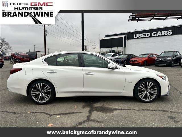 used 2018 INFINITI Q50 car, priced at $16,032