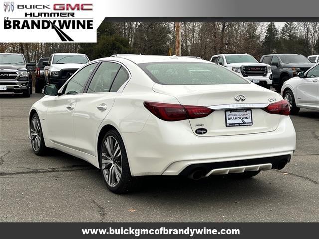 used 2018 INFINITI Q50 car, priced at $16,032