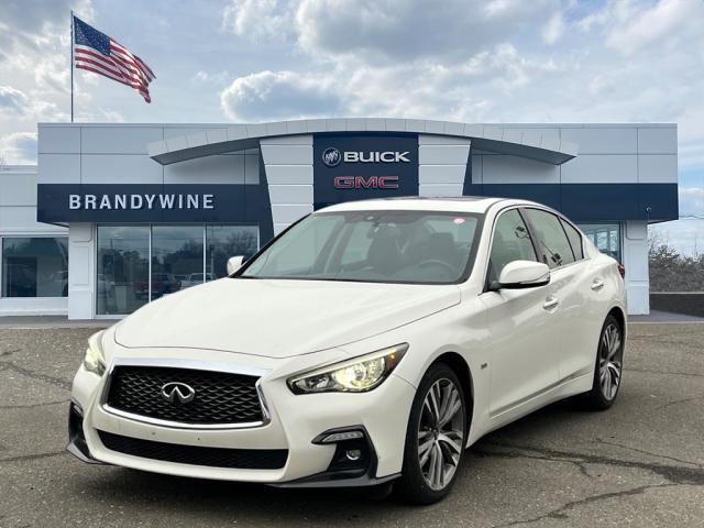 used 2018 INFINITI Q50 car, priced at $16,032