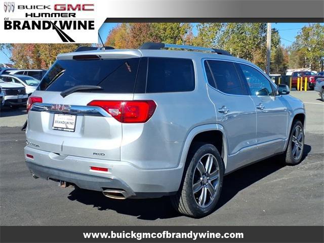 used 2017 GMC Acadia car, priced at $20,580
